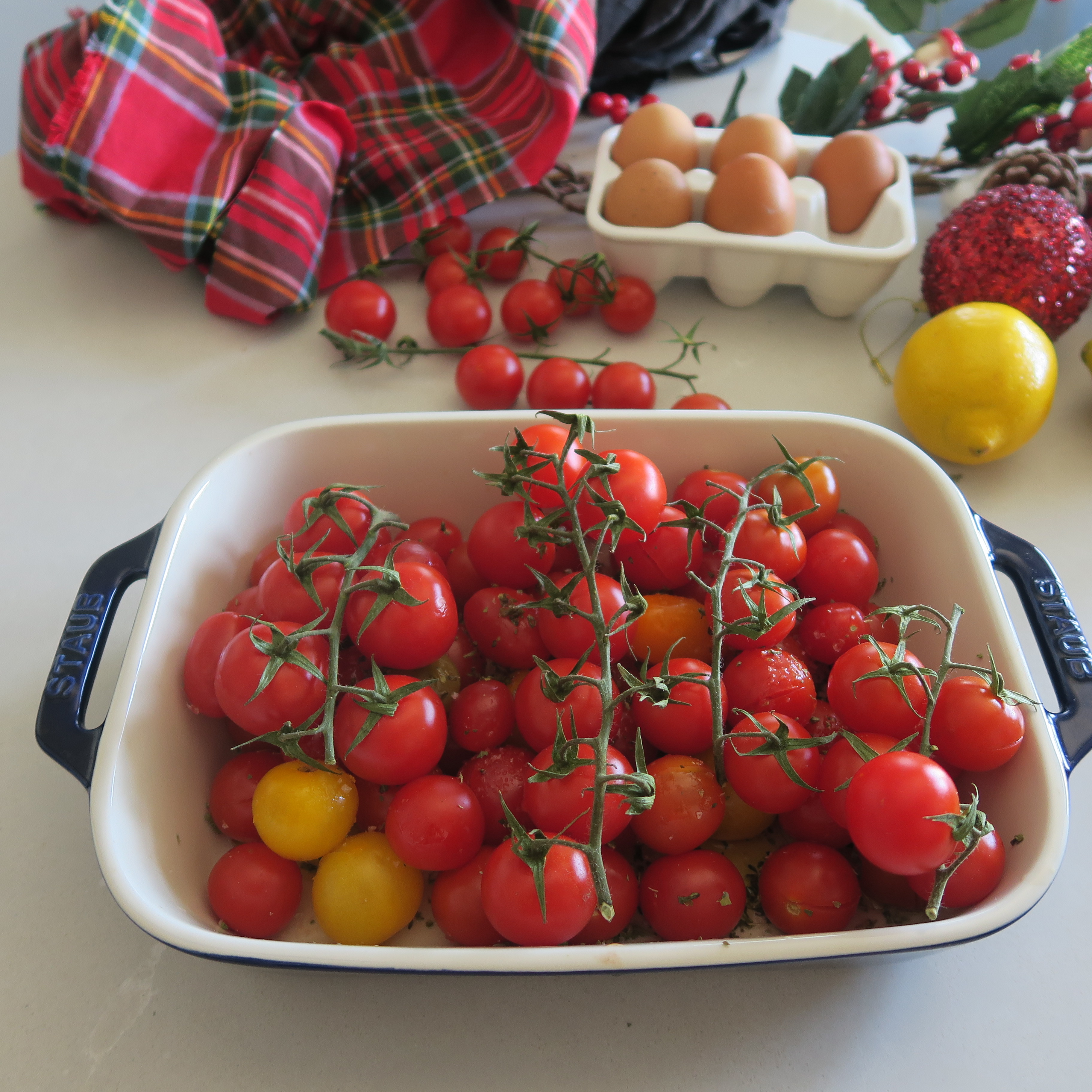 Tomates Cherry al horno